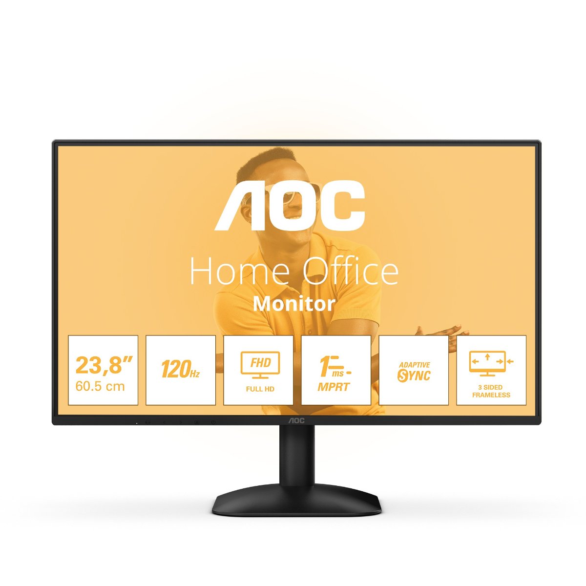 AOC 60.5cm (23.8") 24B31H 16:09 HDMI+D-Sub IPS black