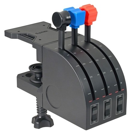 Logitech Flight Throttle Quadrant - Gasregler