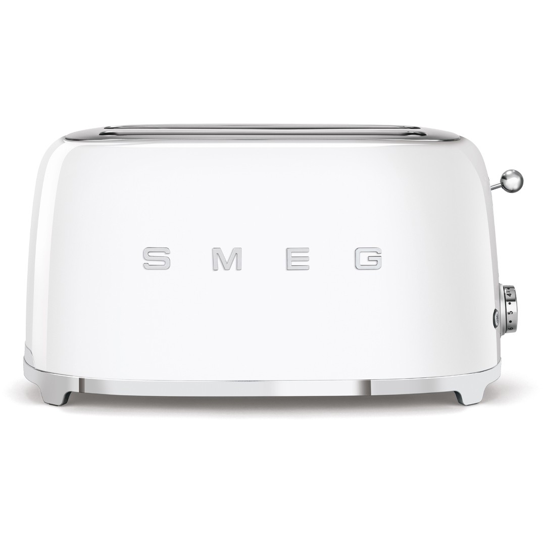 SMEG TSF02WHEU 4 Scheiben Toaster, weiß