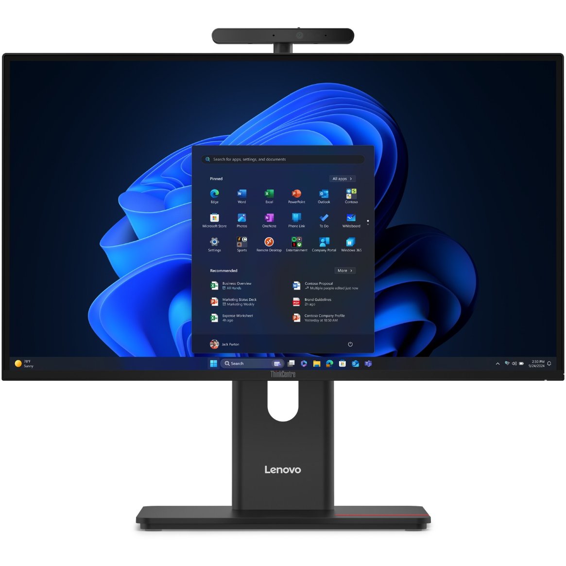 AIO Lenovo ThinkCentre u7 265 vPro ENT / 32GB / 512GB SSD / 23.8" / QHD / non-Touch / Win 11 Pro / 3YR Onsite AIO Lenovo ThinkCentre u7 265 vPro ENT / 32GB / 512GB SSD / 23.8" / QHD / non-Touch / Win 11 Pro / 3YR Onsite