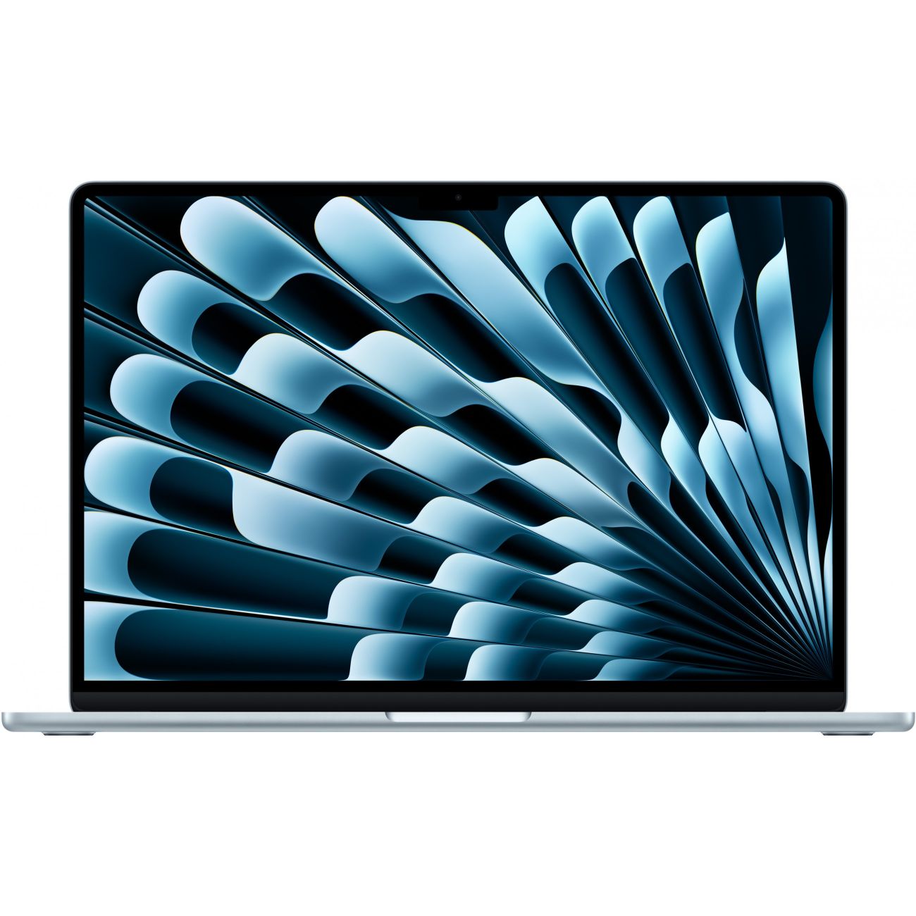 MacBook Air Z1HF 38.91cm 15.3Zoll M4 10C CPU/10C GPU/16C N.E. 32GB 1TB SSD 35W Dual USB-C DE - Himmelblau