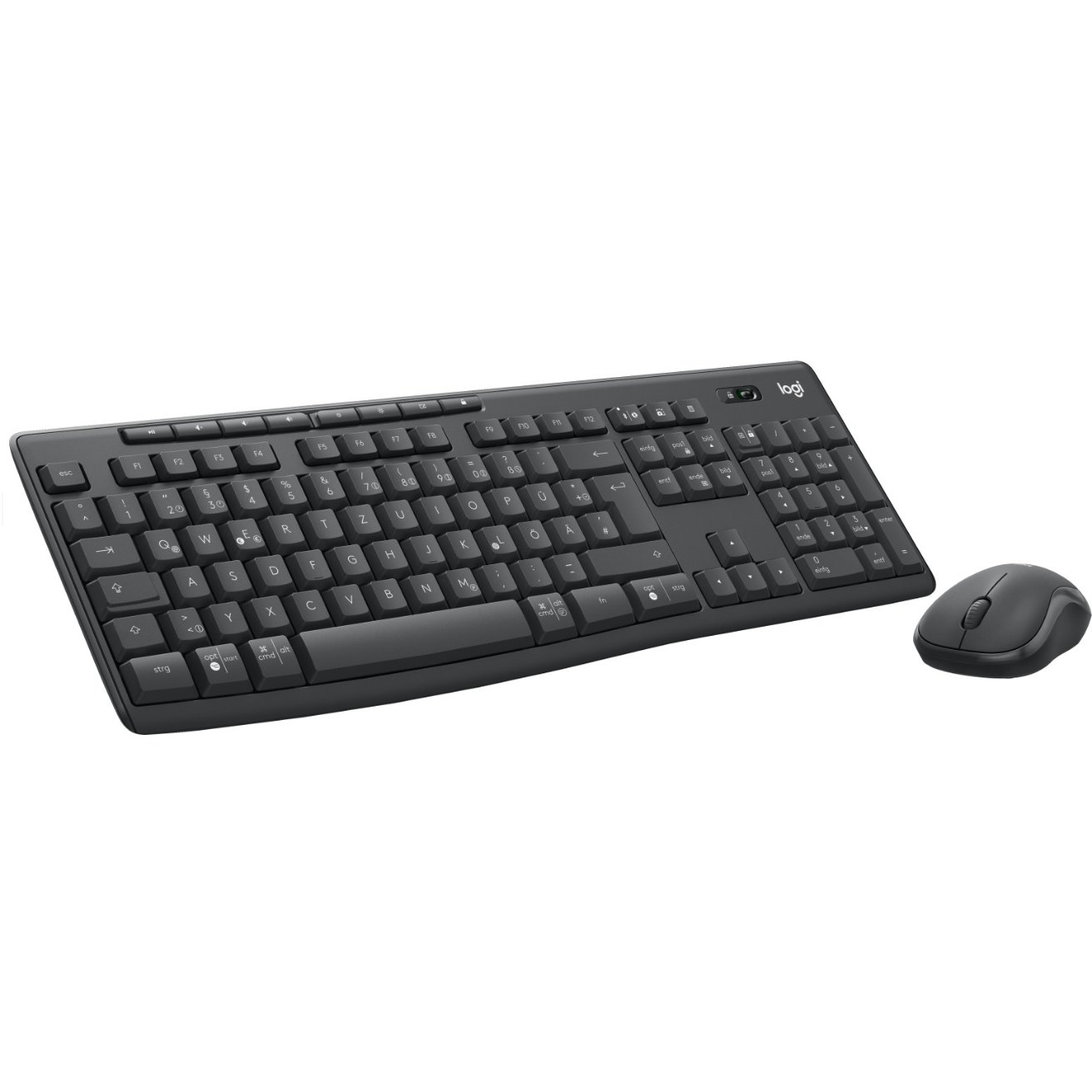 Logitech MK370 Advanced wireless combo black QWERTZ DE
