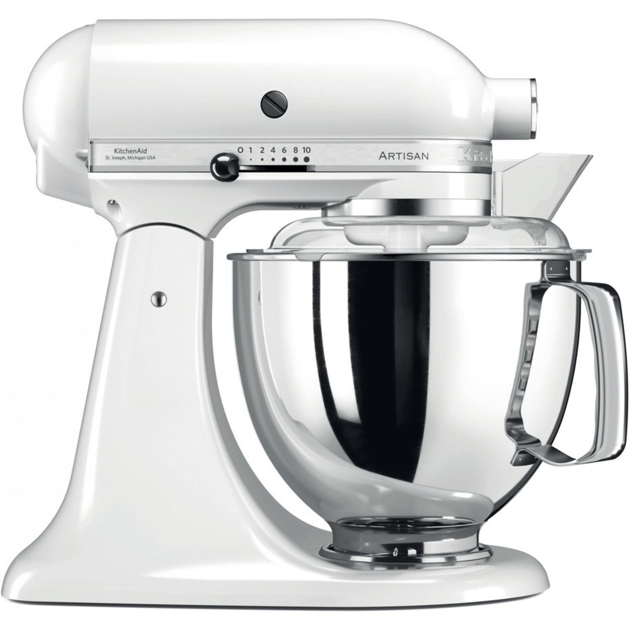 KitchenAid Küchenmaschine 300W - 5KSM175PSEAC Artisan weiß KitchenAid Küchenmaschine 300W - 5KSM175PSEAC Artisan weiß