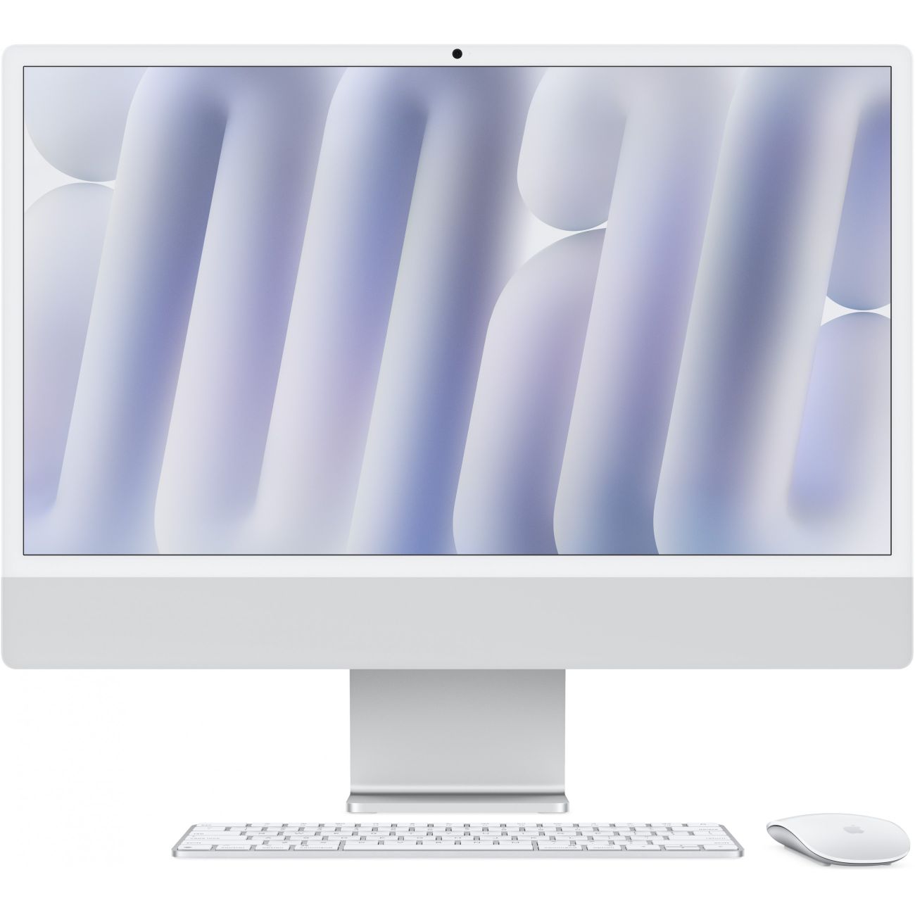 Apple 24-inch iMac with Retina 4.5K display: Apple M4 chip with 8-core CPU and 8-core GPU. 16GB. 256GB SSD - Silver