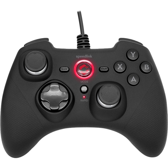 Speedlink Gamepad RAIT. für PC/PS3/Switch/OLED. schwarz retail