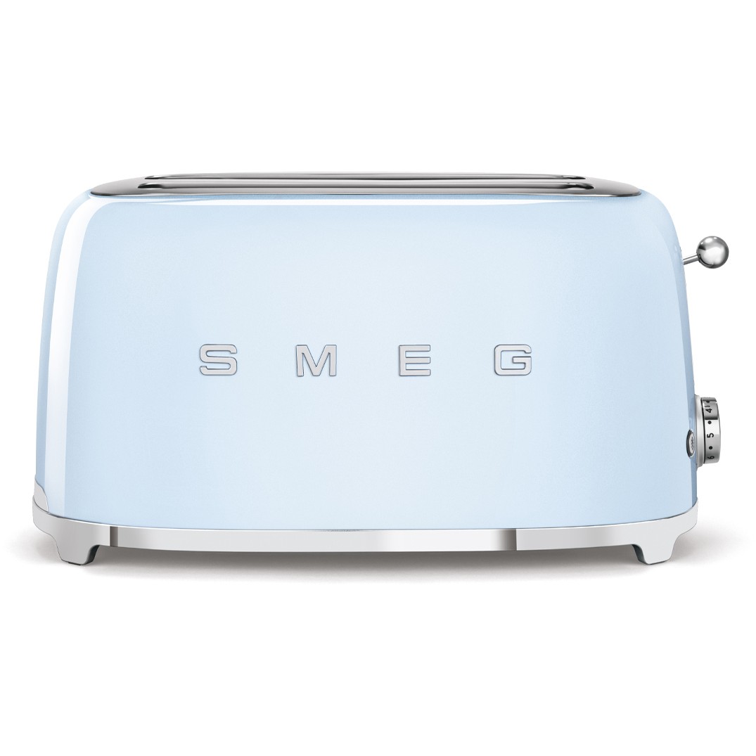 SMEG TSF02PBEU Toaster 4 Scheiben Pastellblau