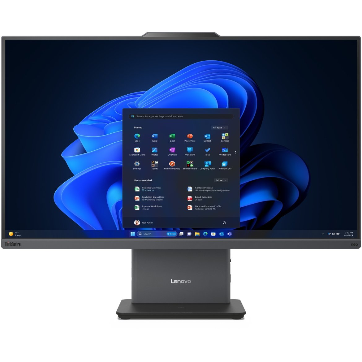 AIO Lenovo ThinkCentre Neo55a-24 G6 23.8" R5 220 16/512 FHD W11P AIO Lenovo ThinkCentre Neo55a-24 G6 23.8" R5 220 16/512 FHD W11P