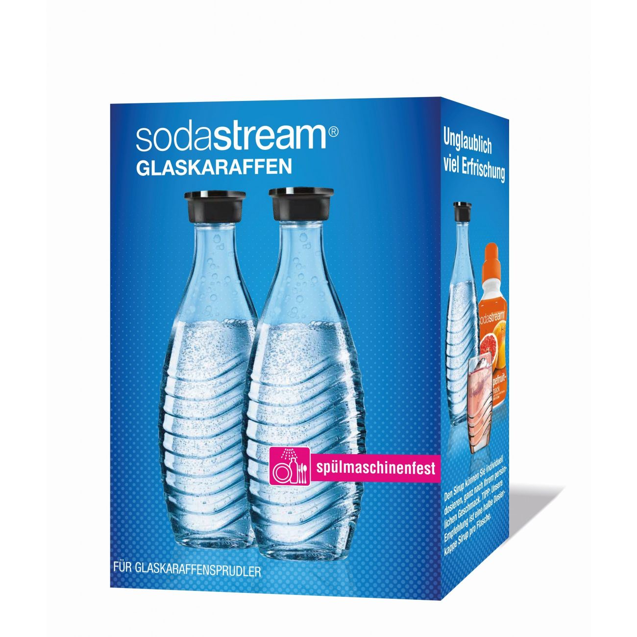 SodaStream Zubehör Glaskaraffe 2-Pack SodaStream Zubehör Glaskaraffe 2-Pack