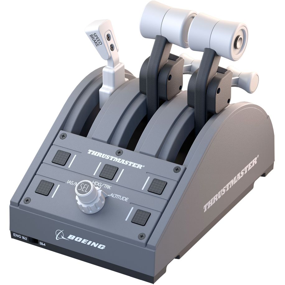 Thrustmaster AddOn TCA Quadrant BOEING Ed.(Schubregler) (PC/XBO) Thrustmaster AddOn TCA Quadrant BOEING Ed.(Schubregler) (PC/XBO)