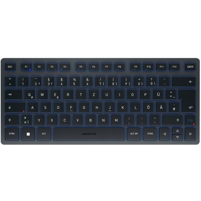 Keyboard KW 7100 MINI [DE] black/blue BT