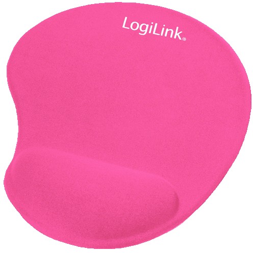 Mauspad LogiLink Silcon Wrist pink