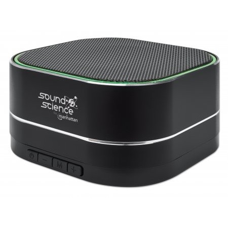 MANHATTAN Sound Science Metallic LED Bluetooth-Lautsprecher