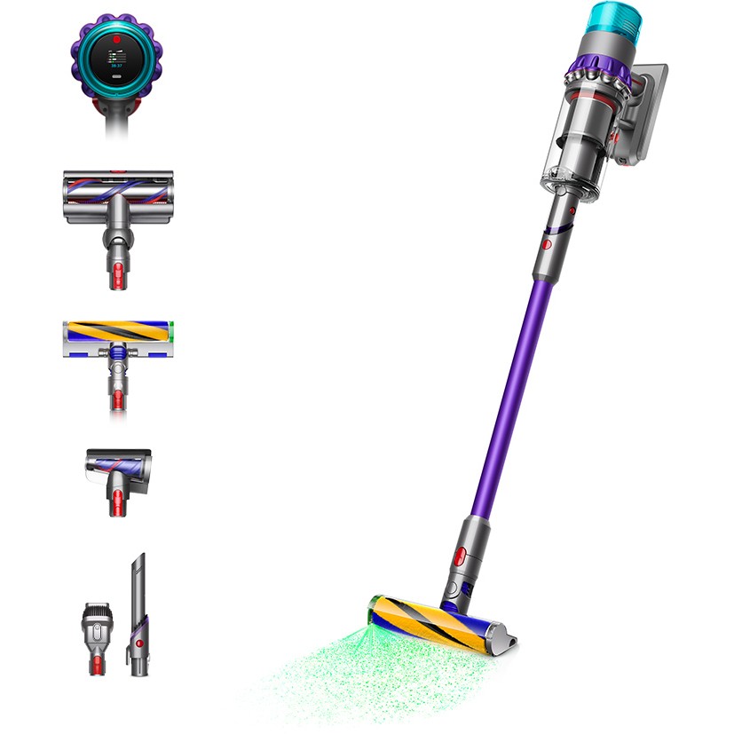Dyson Gen5Detect Absolute Kabelloser Staubsauger (Rot/Silber/Türkis) Dyson Gen5Detect Absolute Kabelloser Staubsauger (Rot/Silber/Türkis)