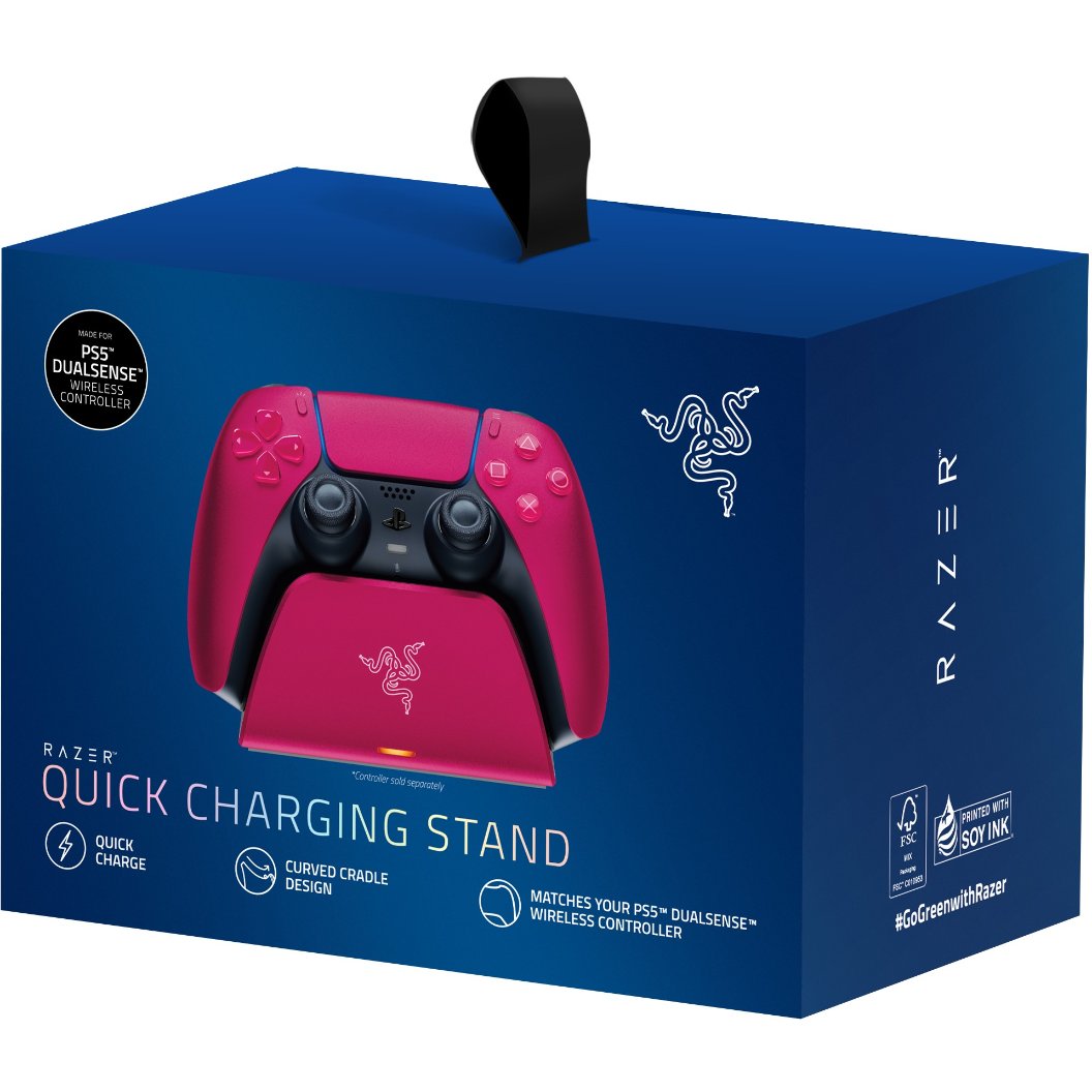 Razer Universal Quick Charging Stand fr Playstation 5 Rot Razer Universal Quick Charging Stand fr Playstation 5 Rot
