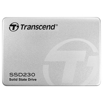 TRANSCEND SSD230S 512GB SSD 3D 6,4cm 2.5 inch SATA III 6Gb/s TLC aluminium case ohne Rahmen
