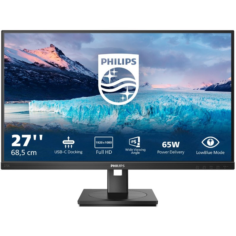 Philips 68.6cm (27.0") 273S1 16:09 HDMI+DP+USB-C IPS retail