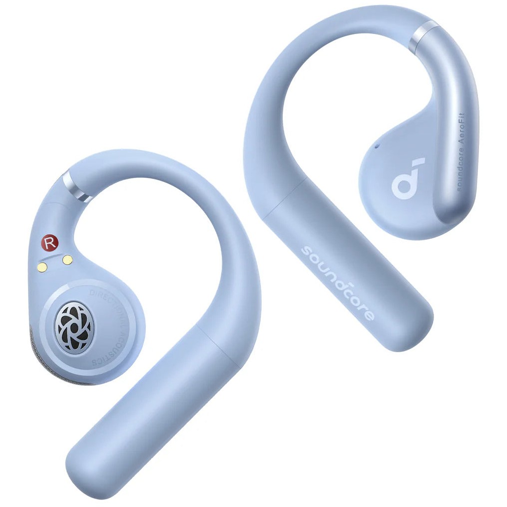 ANKER Soundcore AeroFit gray+blue Bluetooth Open-Ear Sport Kopfhörer IPX7 Wasserschutz
