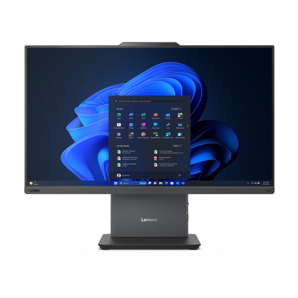 Lenovo ThinkCentre Neo50a-24 G5 AIO 23.8" i5-13420H 16/512 FHD W11P Lenovo ThinkCentre Neo50a-24 G5 AIO 23.8" i5-13420H 16/512 FHD W11P