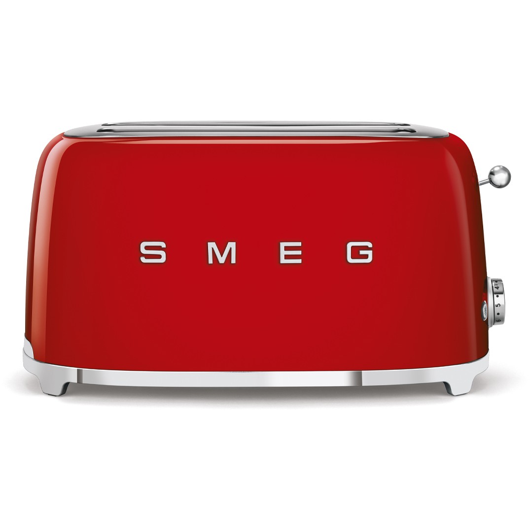 SMEG TSF02RDEU Toaster 4 Scheiben Rot SMEG TSF02RDEU Toaster 4 Scheiben Rot