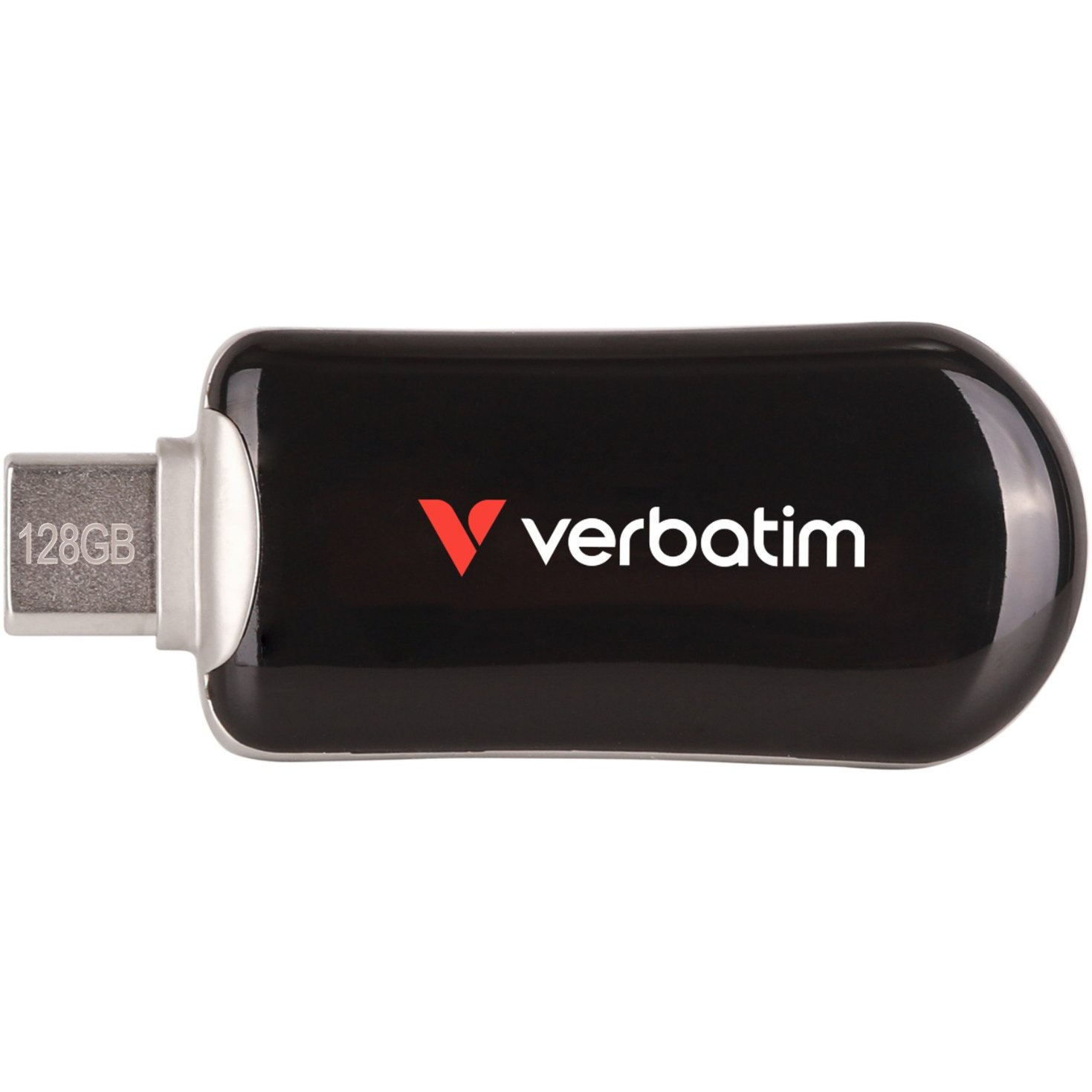 STICK 128GB Verbatim Plectra Black USB-C Flash Drive 30225