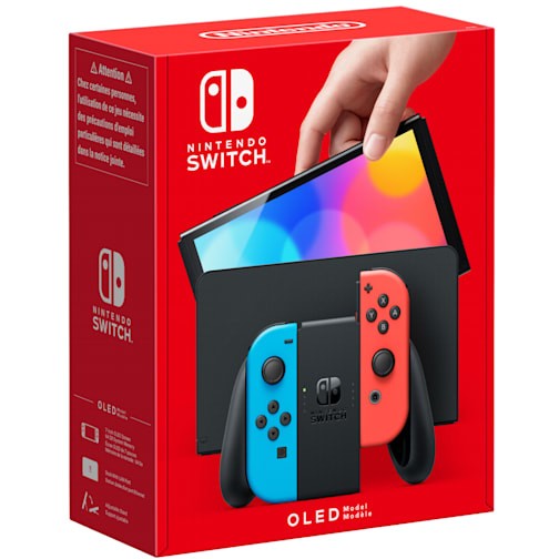 Nintendo Switch OLED - red/blue
