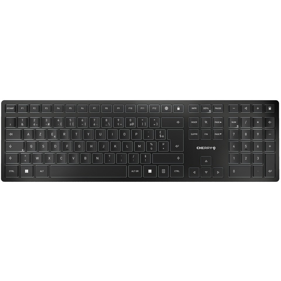 Cherry Keyboard KW 9100 SLIM [FR] black